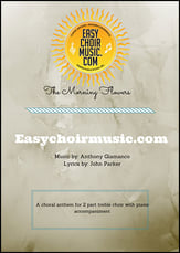 The Morning Flowers SATB choral sheet music cover